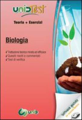 Unidtest 14. manuale di teoria - esercizi di biologia. con software di simulazione