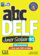 Abc delf junior scolaire v.e. livre + corriges + dvd b1