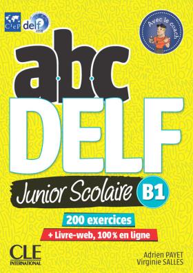 Abc delf junior scolaire v.e. livre + corriges + dvd b1