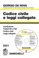 Codice civile e leggi collegate 2021  + cdrom
