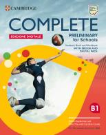 Complete preliminary for schools sb/wb  +  ebook  +  digital pack  +  test&train