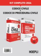 Codice civile + codice di procedura civile. kit completo 2024. con espansione online